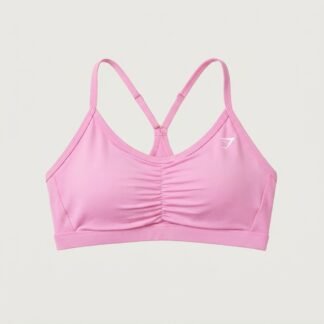 Ruched Sports Bra